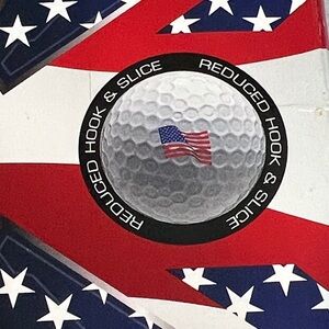 Bridgestone Golf e12 Straight Distance Balls - Red, White, Blue